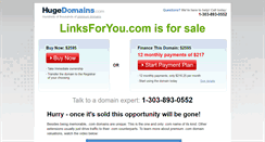 Desktop Screenshot of linksforyou.com